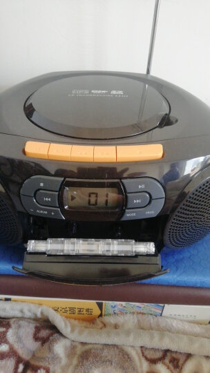 飞利浦（PHILIPS）AZ329/93 CD机 磁带机 卡带机 学习机 胎教机 收录机 收音机 教学机 USB播放器 手提音响 晒单图