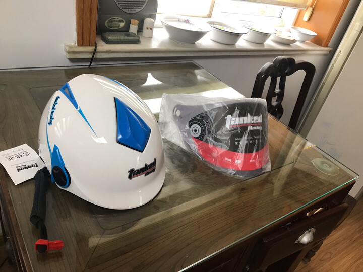坦克/Tanked Racing头盔T507夏季电动助力车男女安全帽夏盔四季通用安全防护头盔 T501 亚黑 L (建议头围56-59cm) 晒单图