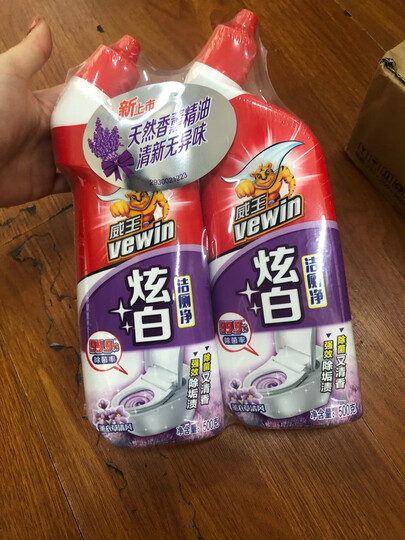威王 除重垢马桶清洁剂500g*2 松木清香 家用洁厕精 洁厕液 厕所去污 深层洁净洗手间专用 晒单图