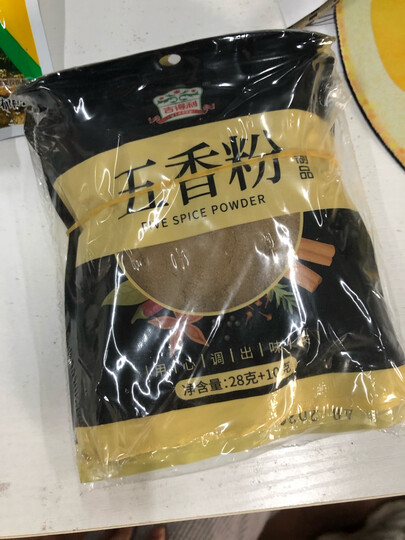 吉得利 五香粉38g/袋 蒸炖卤煮肉 烧烤腌料 调味香料 晒单图
