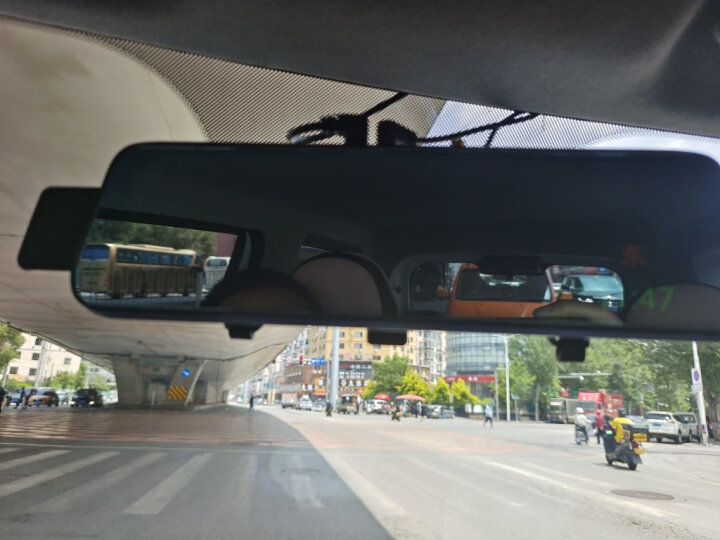 威路特M6P 4G行车记录仪高清智能后视镜双镜头导航仪倒车影像云镜一体机 晒单图