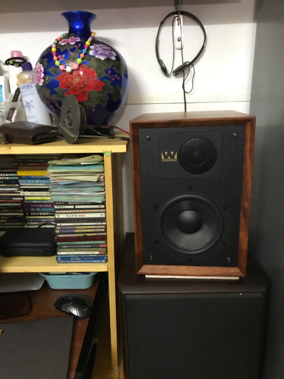 乐富豪（Wharfedale） 英国 Denton2 登腾 书架音箱 85周年纪念版 HIFI发烧高保真书架式木质二分频无源音箱一对 胡桃木纹1对 晒单图