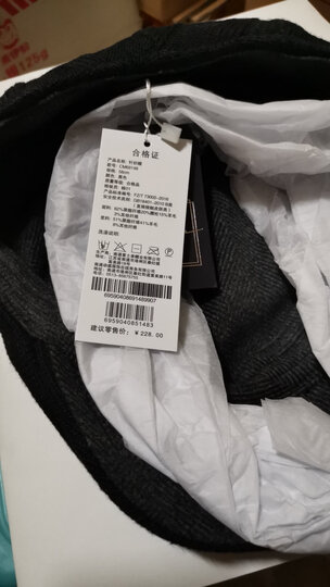 帽子男冬天韩版时尚针织鸭舌帽秋冬贝雷帽画家前进帽 黑色58CM 大小帽围 晒单图