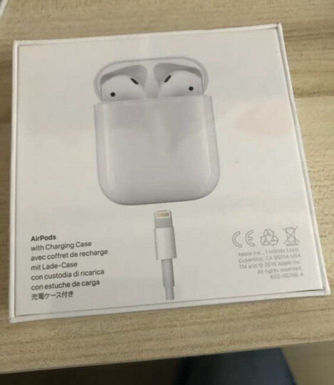 Apple AirPods 苹果蓝牙无线耳机 初代W1芯片 晒单图