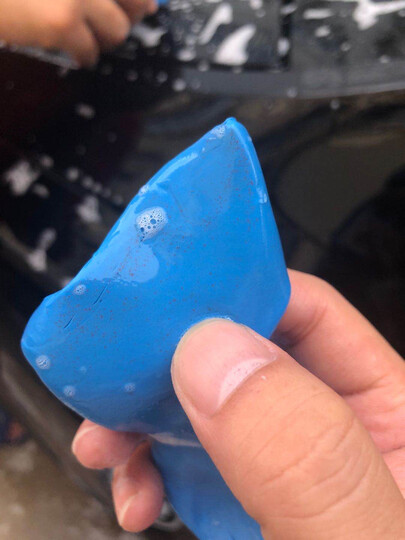 车仆带蜡洗车液1L装漆面清洁剂去污蜡水泡沫清洗剂汽车清洁剂洗车精泡沫洗车液蓝瓶经典款 晒单图