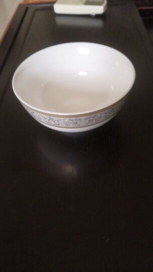红叶 陶瓷碗景德镇餐具陶瓷面碗饭碗中式6英寸汤碗4个装伊丽莎白 晒单图