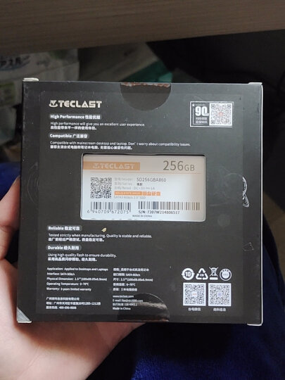 台电(Teclast)T3 120G SATA3固态硬盘 晒单图