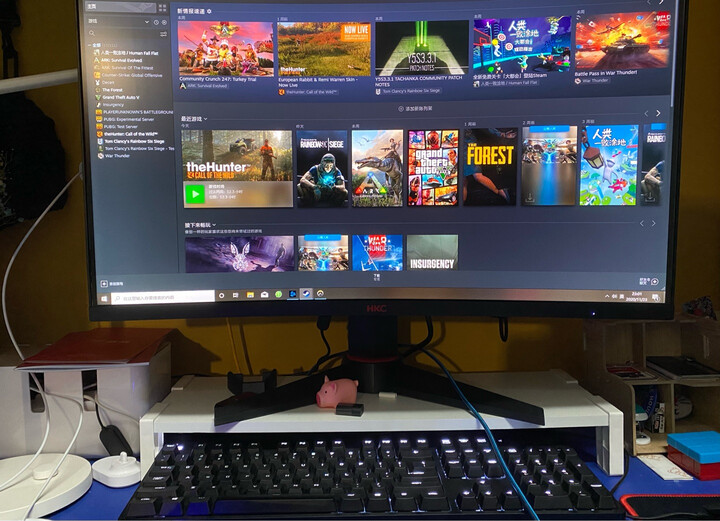 武极武神 i5 10400F/华硕GTX1660S/直播吃鸡游戏台式电脑主机DIY组装机 晒单图