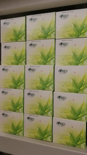 心相印抽纸 茶语系列 盒抽2层200抽面巾纸*3盒 晒单图