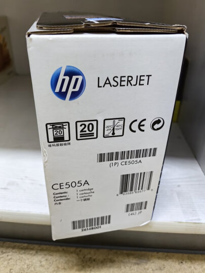 惠普（HP） 惠普HP CE505A 05A 黑色硒鼓（适用P2035 P2055） HP CE505A标配/约2300页 晒单图