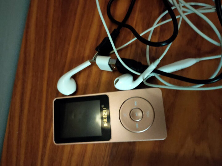 锐族（RUIZU）X02 8G 玫瑰金 运动MP3/MP4音乐播放器迷你学生随身听便携式电子书英语听力插卡录音笔 晒单图