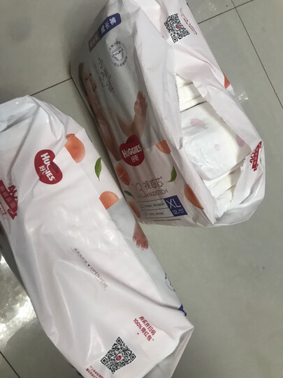 好奇Huggies铂金装拉拉裤XL64片(12-17kg)加大号婴儿尿不湿成长裤裸感超薄透气夏日超薄透气 晒单图