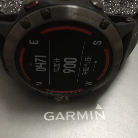 佳明（GARMIN）Fenix5光学心率GPS多功能北斗气压高度计三星定位登山跑步智能运动手表游泳户外中文普通版 晒单图