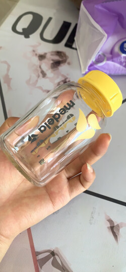 美德乐Medela奶瓶储奶瓶存奶瓶喂奶食物保鲜婴儿宝宝标准口径PP材质250ml（3个装） 晒单图