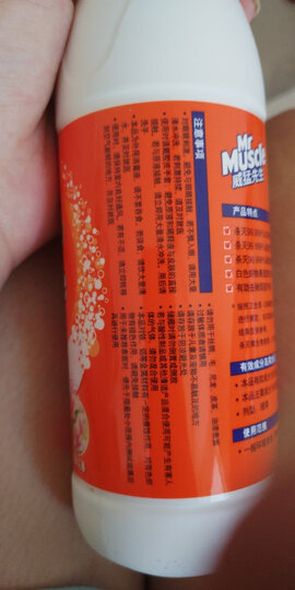 威猛先生 84 消毒液 清新花香 500g 除菌液 消毒水 漂白水 马桶消毒(新老包装随机发货) 晒单图