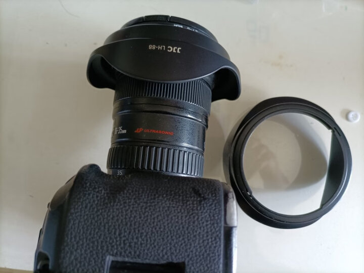 JJC 相机遮光罩 替代EW-88 适用于佳能EF 16-35 F2.8L II USM镜头800D 200DII 760D 850D 750D配件 EW-88 晒单图