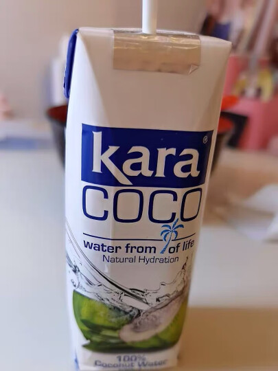 KARA100%椰子水1L*12瓶 富含电解质 快速补水进口果汁饮料0脂低卡 晒单图