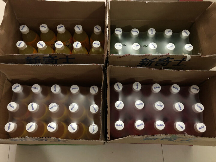 屈臣氏(Watsons)新奇士红石榴汁汽水 碳酸饮料 含果汁的汽水 380ml*15瓶 整箱装 晒单图