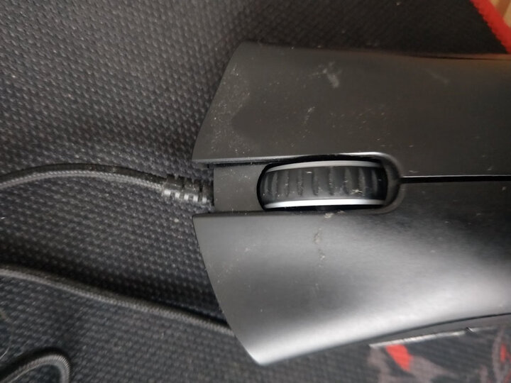 雷蛇(Razer)蝰蛇游戏鼠标 DeathAdder 左手标准版 黑色 电竞鼠标 左手鼠标 吃鸡鼠标 晒单图