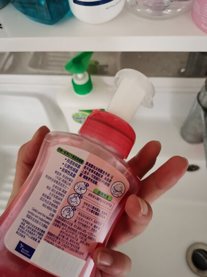 滴露Dettol泡沫抑菌洗手液兰花香沁250mL HelloKitty版 儿童洗手液 5秒杀菌抑菌 晒单图