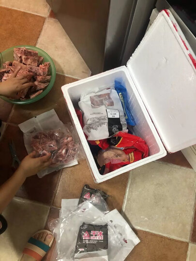 【冷鲜肉】泰森(Tyson) 新鲜鸡大胸 500g/袋 烧烤 健身 晒单图