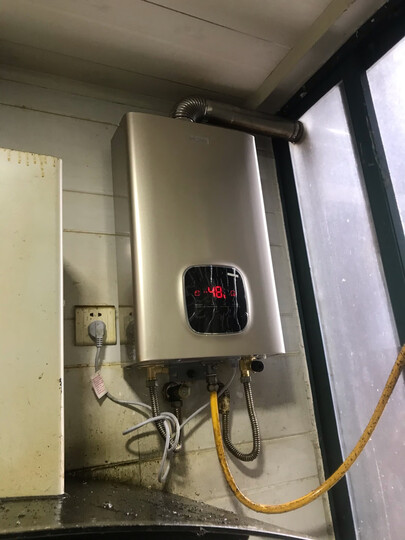 海尔（Haier）12升水气双调精控恒温燃气热水器智能变升随温感四重净化灭菌水箱JSQ24-12WD3(12T)天然气 晒单图