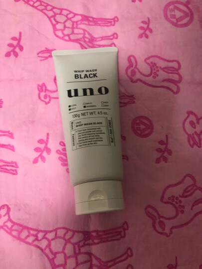 日本进口 资生堂Shiseido UNO吾诺清凉洁面啫喱130g/支 舒爽保湿深层清洁温和亲肤不干涩洗面奶 晒单图