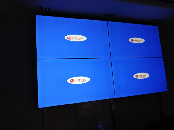 欧罗宝视（OLBS） 液晶拼接屏高清无缝led大屏幕安防监控电视墙会议室显示器 50英寸液晶拼接屏 晒单图