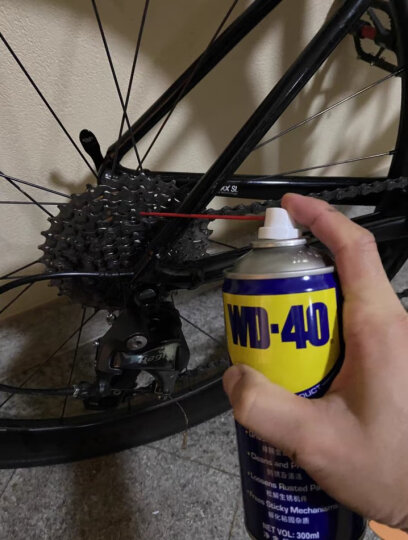 WD-40除锈润滑剂wd40门锁门窗锁芯润滑油机械 防锈喷雾剂缝纫机油300ml 晒单图