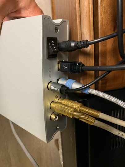 aune X1S 2020款耳机放大器USB声卡 9038DAC解码DSD硬解HiFi台式耳放 X1S 黑色 Black 10周年版 晒单图