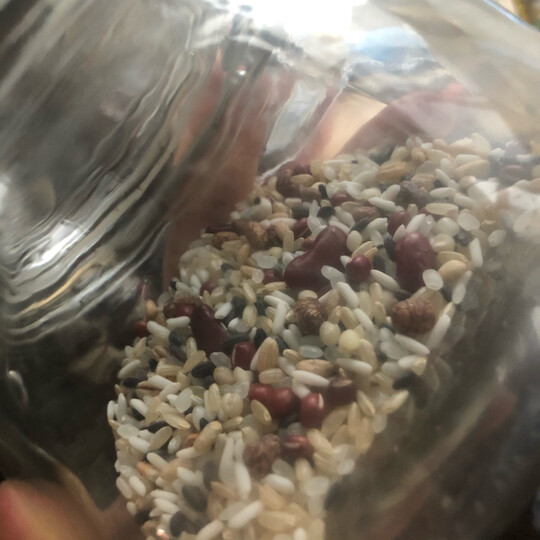 燕之坊 腊八宝米 八宝粥米 (长糯米 黑米 高粱米 豇豆 红皮花生仁 莲子 红枣) 1kg 晒单图