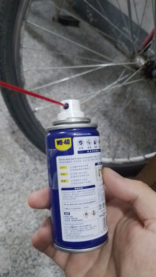 WD-40除锈润滑剂wd40门锁门窗锁芯润滑油机械 防锈喷雾剂缝纫机油300ml 晒单图