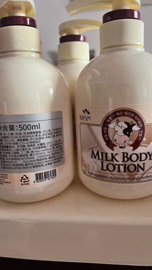 所望SOMANG牛奶身体乳500ml （补水保湿润体乳液 韩国进口） 晒单图