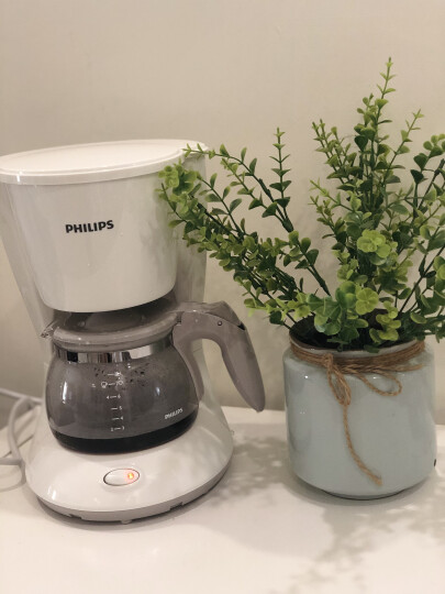 飞利浦（PHILIPS）咖啡机 家用型智能科技美式滴滤式咖啡壶粉色可煮茶迷你型 HD7431/30 晒单图