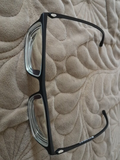 目匠 防辐射眼镜框 近视眼镜男女款防蓝光护目镜全框超轻TR眼镜架 170 镜架(备注颜色)+1.56变色片 晒单图