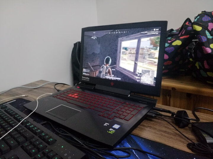 惠普(HP)暗影精灵3代 GTX1050Ti 15.6英寸游戏笔记本电脑(i5-7300HQ 8G 128GSSD+1T 4G独显 120Hz IPS) 晒单图
