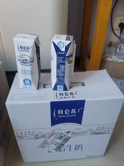 蒙牛 特仑苏 纯牛奶 250ml*16 礼盒装 晒单图