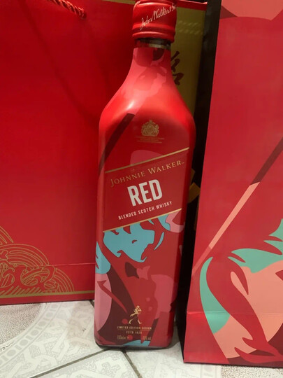 尊尼获加(Johnnie Walker)红方 红牌 苏格兰 调和型 威士忌 洋酒 700ml(无盒) 晒单图