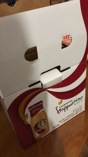 星巴克(Starbucks)星冰乐 红茶281ml*6瓶 咖啡饮料礼盒装(新老包装随机发货) 晒单图