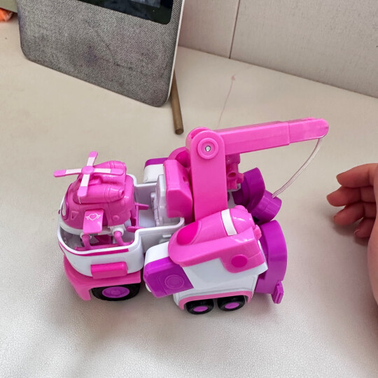 奥迪双钻（AULDEY）超级飞侠载具变形机器人小爱变形消防车儿童玩具生日礼物720314 晒单图
