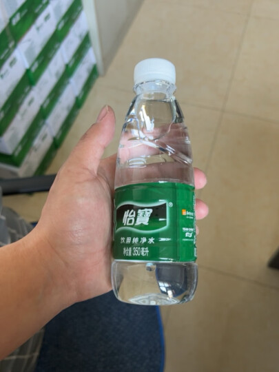 怡宝 饮用水 纯净水350ml*24瓶 整箱装 晒单图