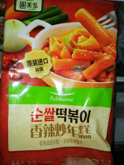 圃美多(Pulmuone) 香辣炒年糕 480g  2人份 韩国进口 方便菜 韩式料理 韩餐 核酸已检测 晒单图