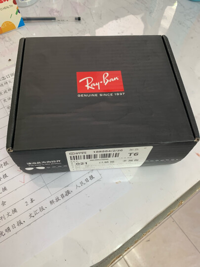 Ray-Ban 雷朋 时尚中性款飞行员系列金色镜框淡蓝色渐变镜片眼镜太阳镜 RB 3025 001/3F 58mm 晒单图