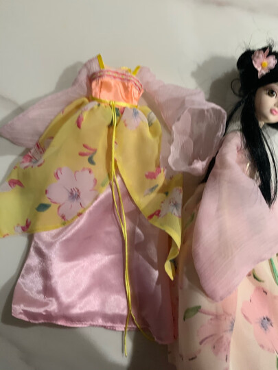 可儿古典中国风四季仙子古装洋娃娃 女孩玩具 儿童生日礼物1128-1131 #1129夏季仙子 晒单图