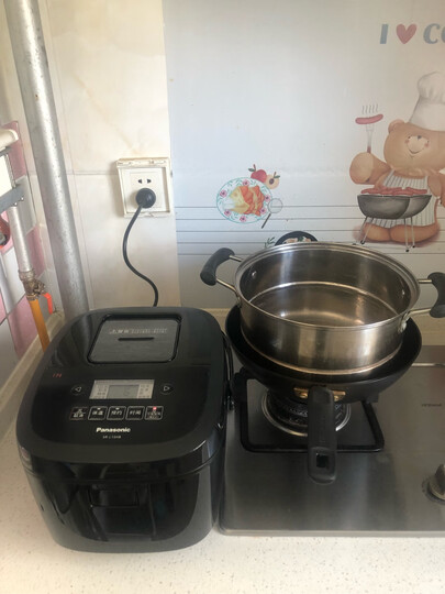 松下(Panasonic)2.1L(对应日标0.7L)迷你IH电磁加热电饭煲 电饭锅 1-4人 家用多功能智能预约 SR-AC071-K 晒单图
