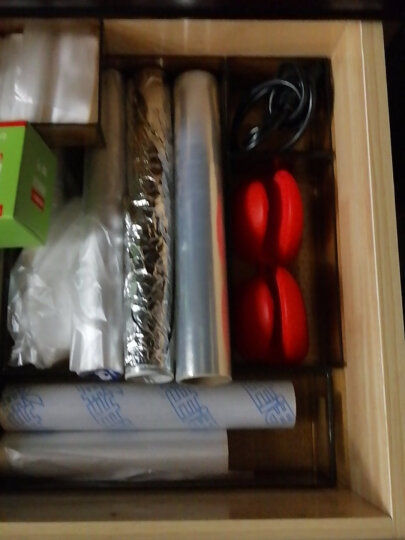 百露日式厨房抽屉收纳盒内置分隔筷子刀叉餐具整理小盒子塑料分格神器 套装C(2小2中2长2大) 晒单图