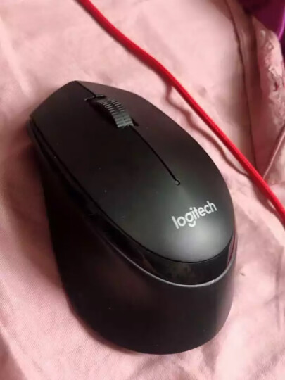罗技(Logitech)M275鼠标 无线鼠标 办公鼠标 右手鼠标 黑色 带无线2.4G接收器 晒单图