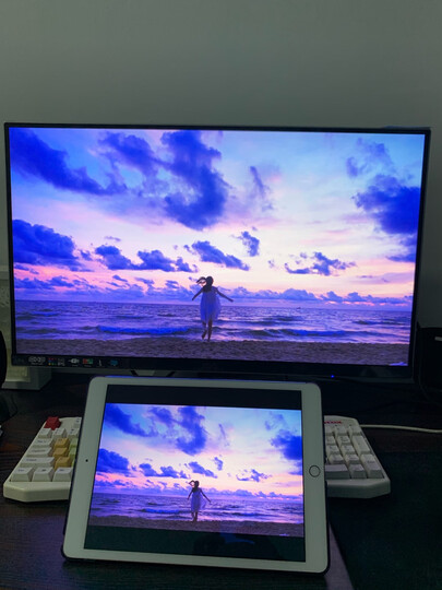 AOC 卢瓦尔系列 LV273HQPX 27英寸2K高分辨率IPS ΔE<2(平均值) 100%sRGB色彩 升降旋转电脑显示器 晒单图
