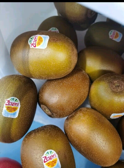 Zespri佳沛 新西兰阳光金奇异果 特大25-27个原箱装 单果重约124-145g 生鲜自营水果礼盒 晒单图