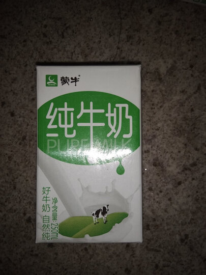 蒙牛 纯牛奶 PURE MILK 250ml*16 航天定制装(新老包装随机发货) 晒单图
